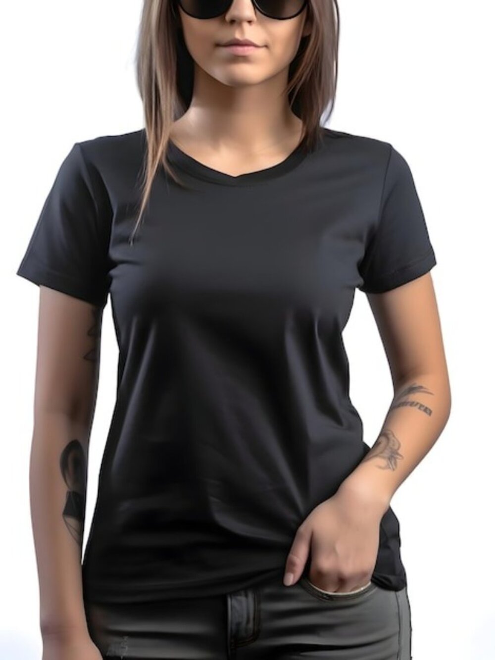 Fungal Network Graphic Tee, Mushroom Biology Diagram Tee - Picture 4 of 4